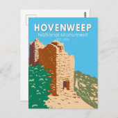 Hovenweep National Monument Briefkaart (Voorkant / Achterkant)