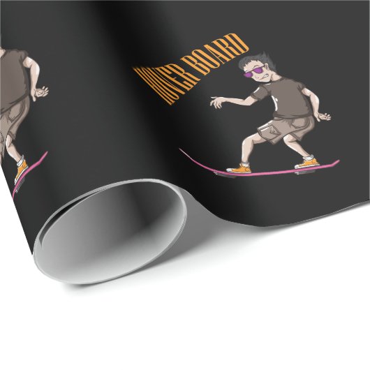 Hover Board Design Marty Cadeaupapier (Rol Hoek)