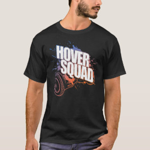 Hover Squad Cool Oranje Blue Gyro Hoverboard T-shirt