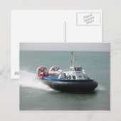Hovercraft (7343) Briefkaart (Voorkant / Achterkant)