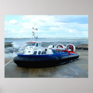 Hovercraft in Ryde Poster