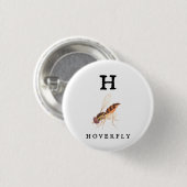 Hoverfly Button (Voorkant /achterkant)