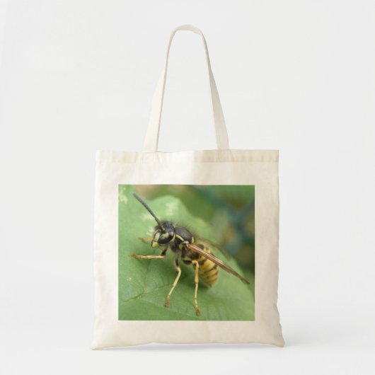 Hoverfly Macro Canvas tas (Voorkant)