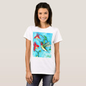 Hovering Hummer T-shirt (Voorkant volledig)