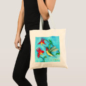 Hovering Hummer Tote Bag (Voorkant (product))