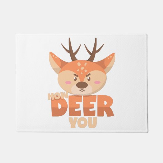 How Deer You Deurmat (Voorkant)