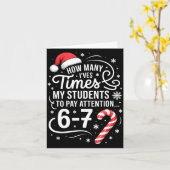 How Many Times I've Asked My Students To Pay Atten Kaart (Gele Bloem)