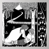 "How Sir Lancelot Was Discovered" by Aubrey Beards Poster (Voorkant)