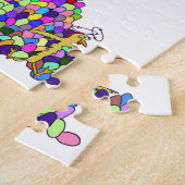 How the Easter Bunny gets his eggs Legpuzzel (Zijkant)