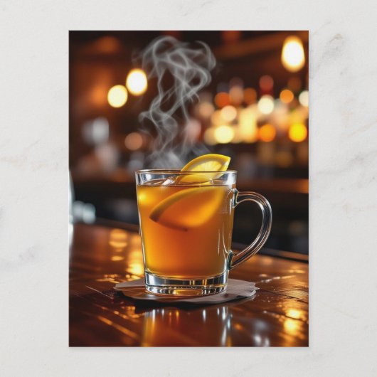 How to Make a Hot Toddy Recipe Card Briefkaart (Voorkant)