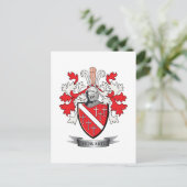 Howard Coat of Arms Briefkaart (Staand voorkant)