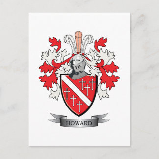 Howard Coat of Arms Briefkaart