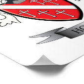 Howard Coat of Arms Poster (Hoek)