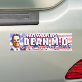 Howard Dean '08 Bumpersticker (Op auto)