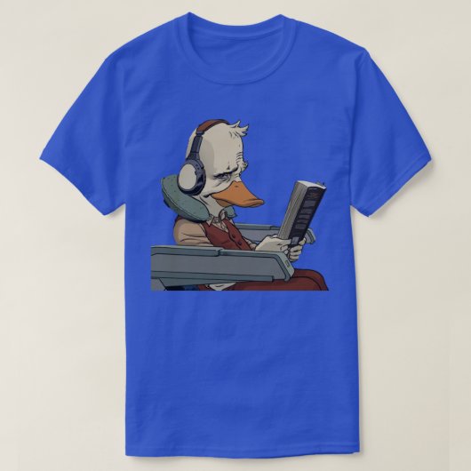 Howard het transparante eendenvliegtuig t-shirt (Design voorkant)