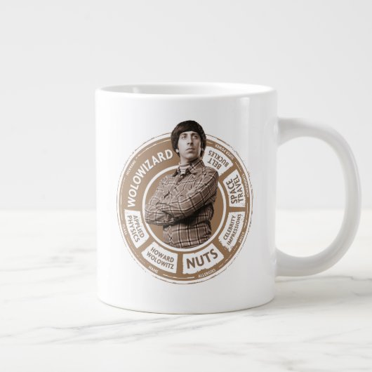 Howard Info Graphic Extra Grote Beker (Rechts)