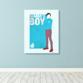 Howard | Mama's Boy Canvas Afdruk (Insitu (Houten vloer))