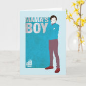 Howard | Mama's Boy Kaart (Gele Bloem)