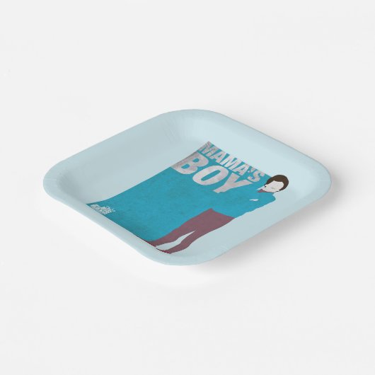 Howard | Mama's Boy Papieren Bordje (Gebogen)