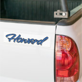 Howard Name Blue Autocollants (Sur camion)