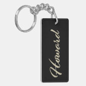 Howard Name Whitegold Porte-clés (Devant gauche)