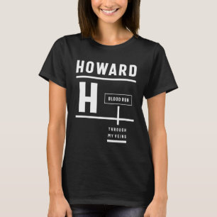 Howard Persoonlijke naam Birthday Gift T-shirt