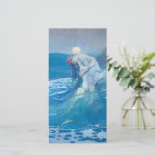 Howard Pyle - De Zeemeermin Feestdagenkaart (Staand voorkant)