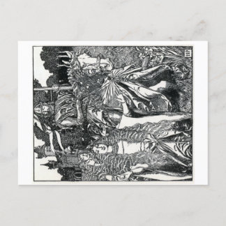 Howard Pyles "King Arthur" Briefkaart