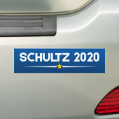 Howard Schultz 2020 Bumpersticker (Op auto)