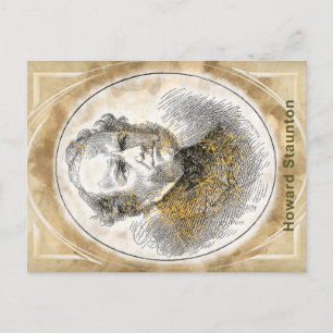 Howard Staunton Briefkaart