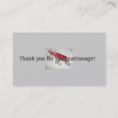 Howard's Jet Plug Lure Visitekaartje (Achterkant)