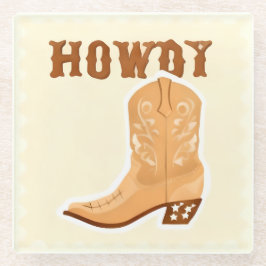 HOWDY Bar Glass Onderzetter Glazen Onderzetter