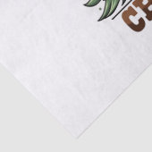 Howdy Christmas Cactus Western Xmas Tissuepapier (Detail)