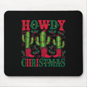 Howdy Christmas Western Christmas Merry Xmas Tis T Muismat
