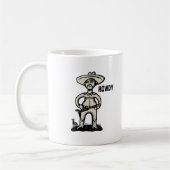 Howdy Cowboy Coffee Humour Mug (Gauche)