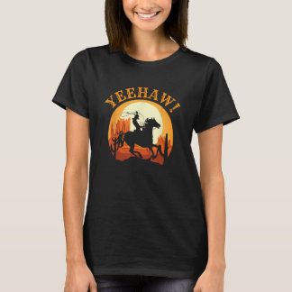 Howdy Cowboy Rodeo Riding Lover Gezegde Yeehaw! gi T-shirt