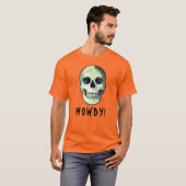 HOWDY! Geesteslijk grappig T-shirt (Voorkant volledig)