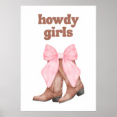 Howdy girls poster (Voorkant)
