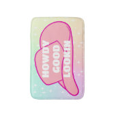 Howdy Goed Uiterlijk Rancher Cowboy Pet Ombre Badmat (Voorkant Verticaal)