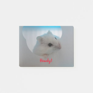 Howdy Hamster Post-it® Notes