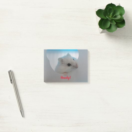 Howdy Hamster Post-it® Notes (Kantoor)