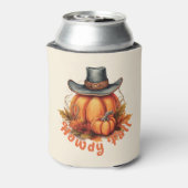 Howdy Herfst - Rustieke herfstvibes Blikjeskoeler (Blikje Achterkant)