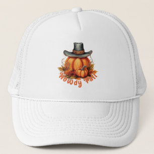 Howdy Herfst - Rustieke herfstvibes Trucker Pet