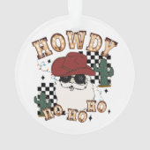 Howdy Ho Ho Père Noël (dos)