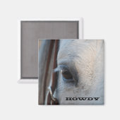 Howdy Horse Magnet (Recto/Verso)