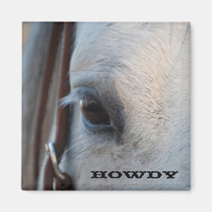 Howdy Horse Magnet Magneet