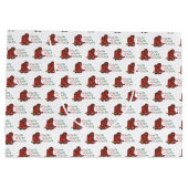 HOwdy HOwdy Kerstmis Cowboy Boots Groot Cadeauzakje (Achterkant)