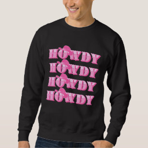 Howdy Howdy Rodeo Western Retro land Trui
