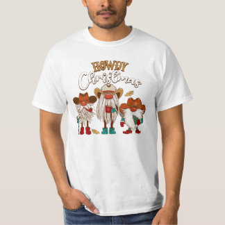 Howdy Kerstmis, Howdy Gnomes, Kerstgenoom, ik T-shirt