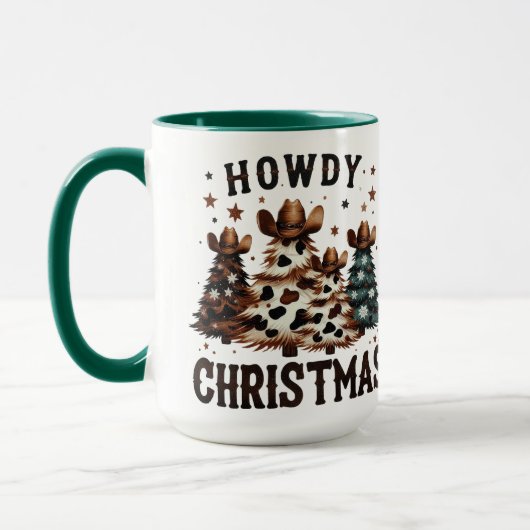 Howdy Kerstmis Mok (Links)